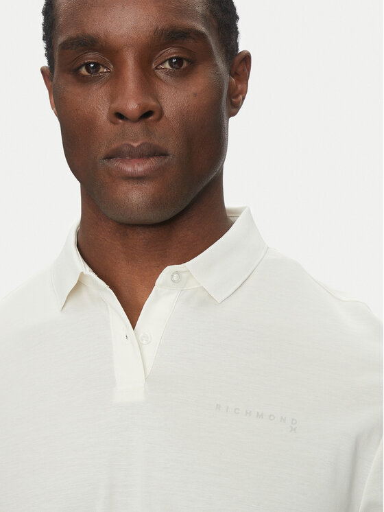 Richmond X Richmond X Polo UMP25333PO Biały Regular Fit