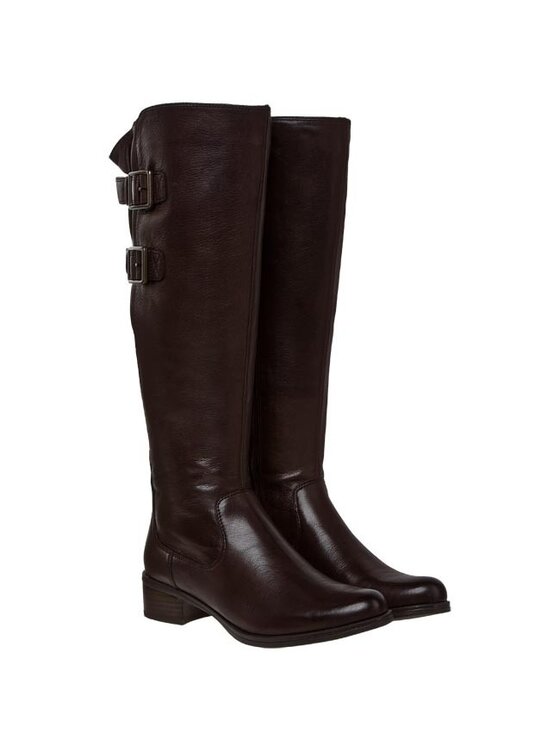 Clarks Oficerki Likeable Me 203567994 Br zowy Modivo.pl