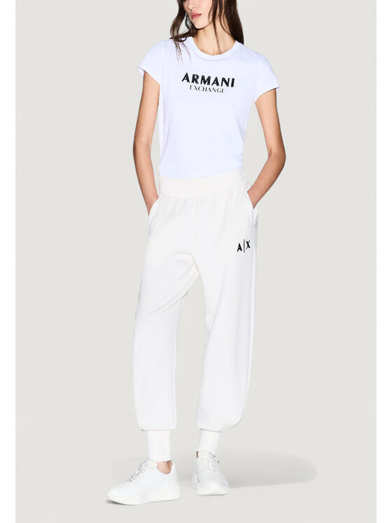 Armani Exchange Armani Exchange T-shirt XW001388 AF10356 Bianco Casual Fit