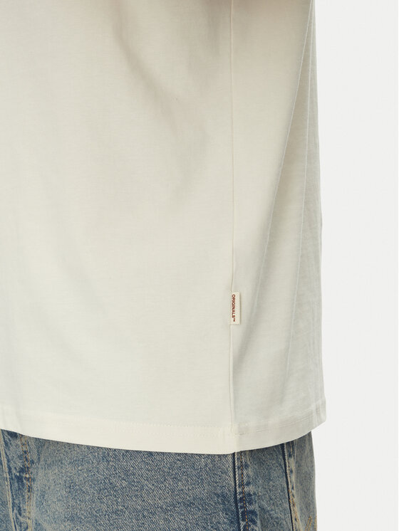 Jack & Jones Jack & Jones T-Shirt Hydra 12277248 Beżowy Relaxed Fit