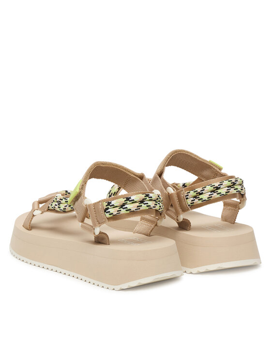 Tommy Jeans Tommy Jeans Sandale Tjw Eva Rope Sandal EN0EN02970 Bež