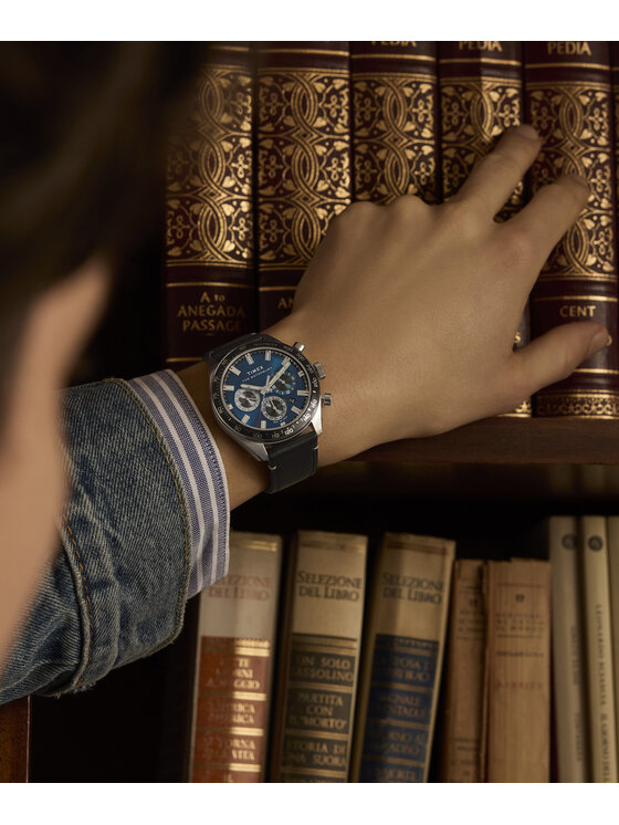 Timex Timex Zegarek TW2Y18600 Czarny