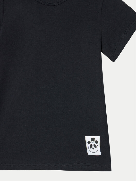 MINI RODINI Mini Rodini T-Shirt Basic 1000000199 Czarny Regular Fit