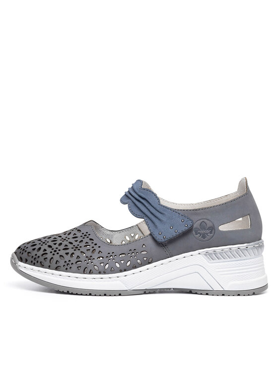 Rieker Rieker Halbschuhe N4367-14 Blau