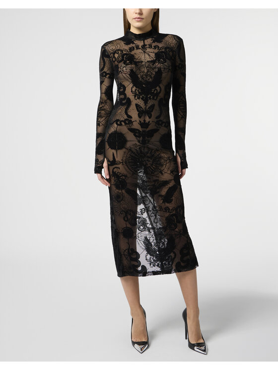 PHILIPP PLEIN PHILIPP PLEIN Sukienka wieczorowa 29033 Czarny