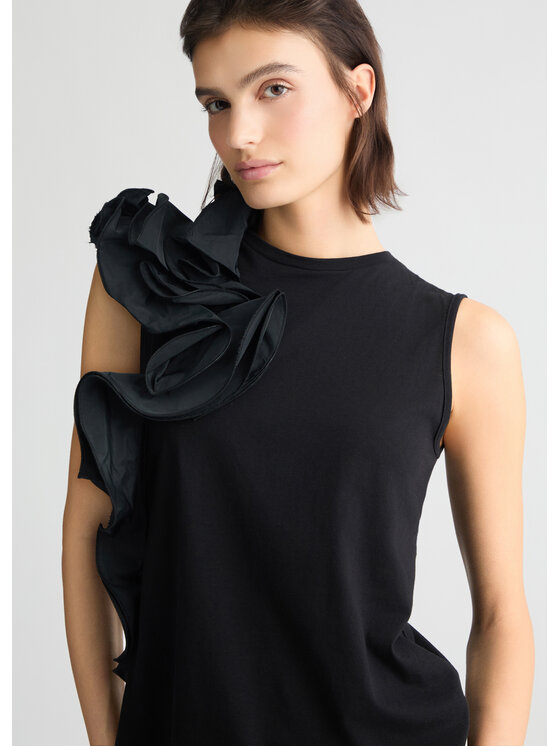 Liu Jo Liu Jo T-shirt CA5005J630822222 Nero Regular Fit