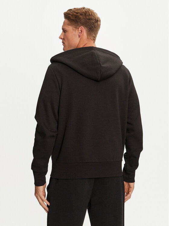 Calvin Klein Calvin Klein Majica dugih rukava Horizontal Logo K10K113550 Crna Regular Fit