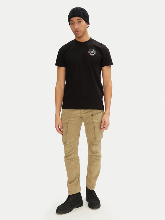 G-Star Raw G-Star Raw Spodnie materiałowe Rovic D02190-D909 6057 Khaki Regular Fit