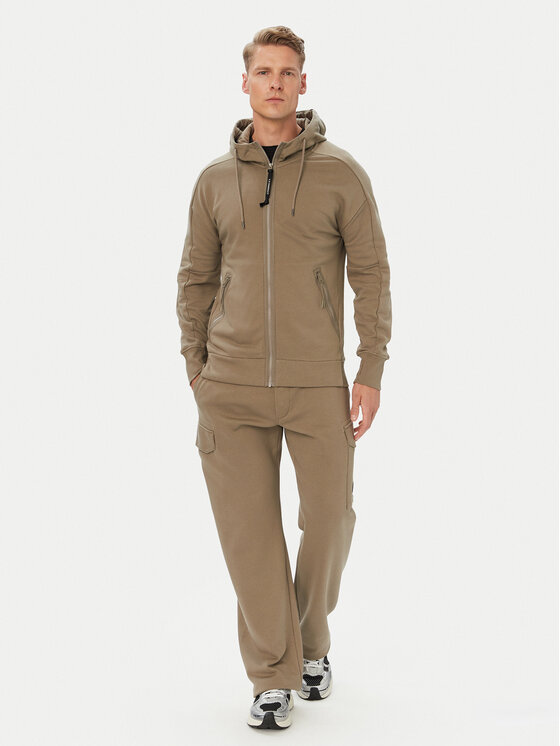 C.P. Company C.P. Company Donji dio trenerke 21CMSP030A005086W Bež Regular Fit