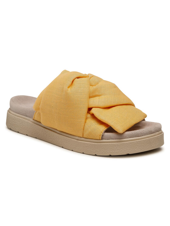 Ciabatte Knot Lino 70704-074 Giallo