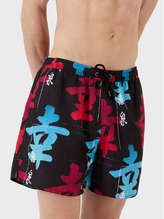 Emporio Armani Underwear Emporio Armani Underwear Plavecké šortky 2117403R440 Čierna