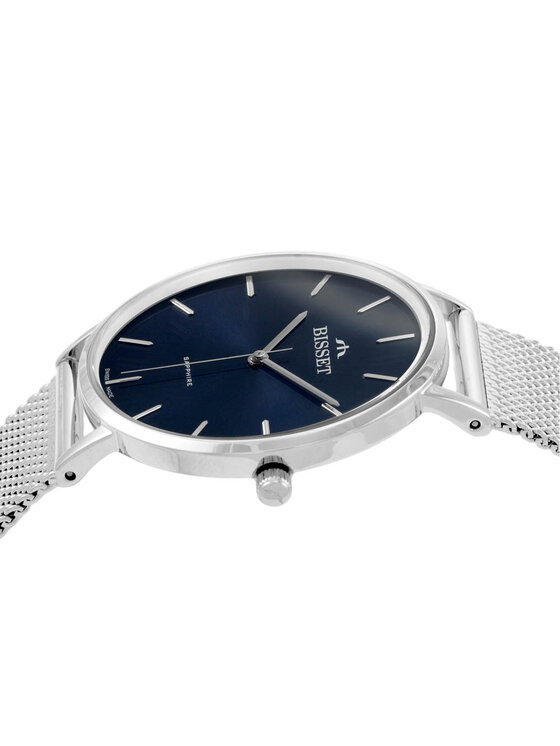 Bisset Bisset Zegarek BSBF33SIDX03BX Srebrny
