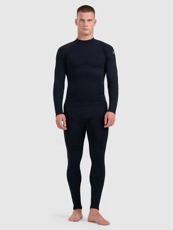 4F 4F Intimo termico pezzo sopra 4FWAW25USEAM224-20S Nero