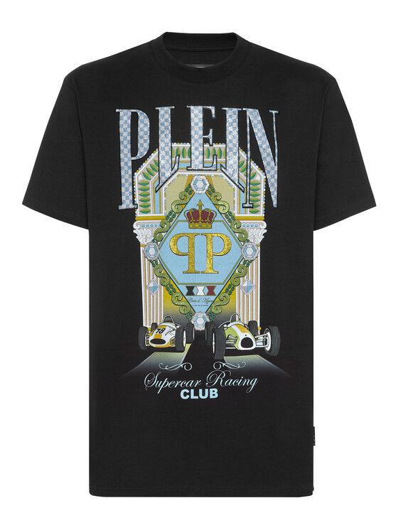 PHILIPP PLEIN PHILIPP PLEIN T-Shirt 24931 Czarny Regular Fit