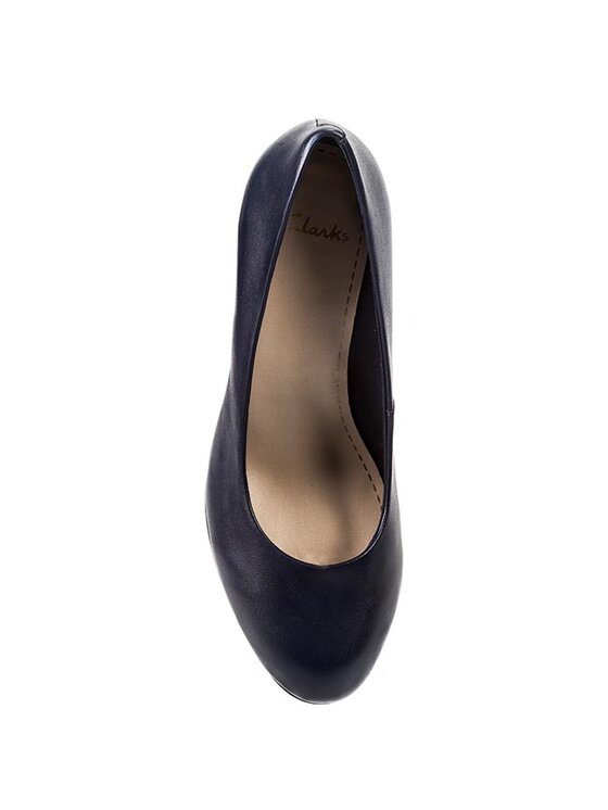 Clarks Clarks Обувки на ток Alessie Eve 203573384 Син