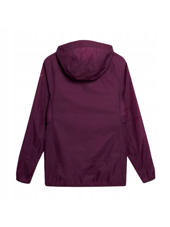 4F 4F Giacca impermeabile TJACF025 Viola Comfortable Fit