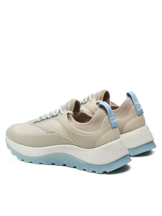 Calvin Klein Calvin Klein Сникърси Runner Lace Up Pearl Mix M HW0HW02079 Бежов