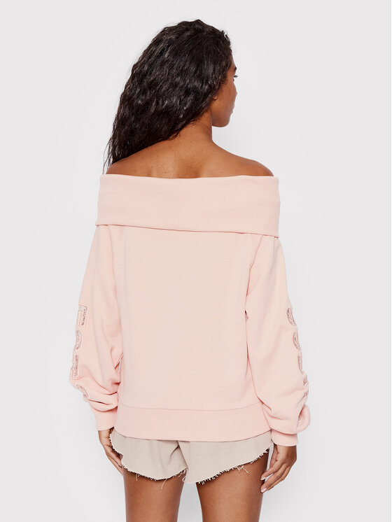 Felpa W2YQ14 K8801 Rosa Regular Fit
