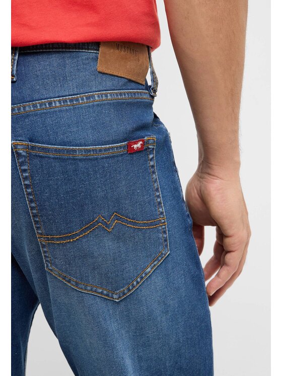 Mustang Mustang Jeansy Style Oregon Slim Niebieski Slim Fit