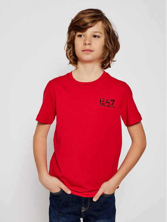 T-shirt 6HBT51 BJ02Z 1451 Rosso Regular Fit