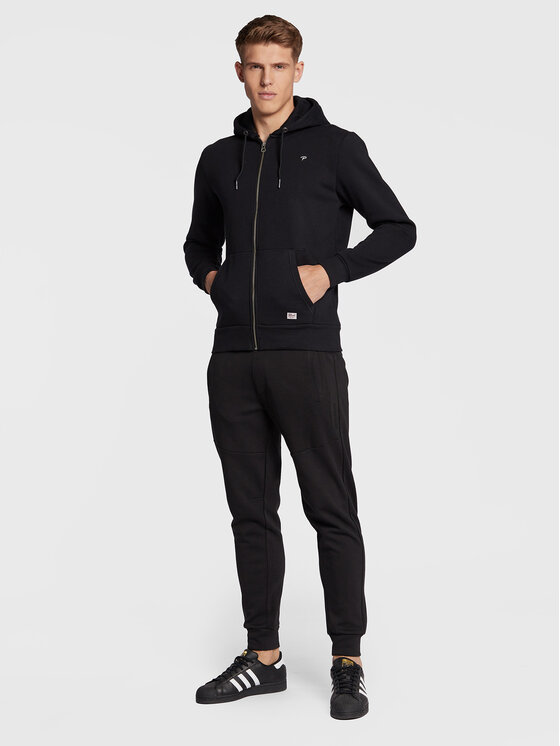 Felpa M-3020-SWH349 Nero Regular Fit