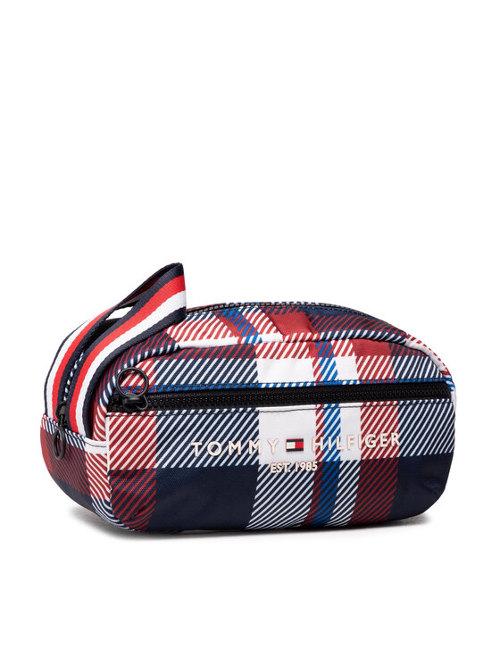 Tommy Hilfiger Tommy Hilfiger Kosmeetikakott Th Established Check Washbag AM0AM07825 Värviline