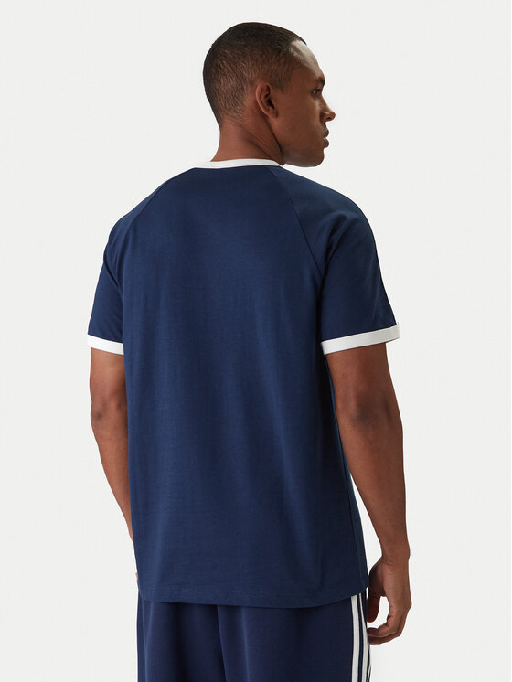 adidas adidas T-Shirt 3-Stripes KE3536 Granatowy Regular Fit