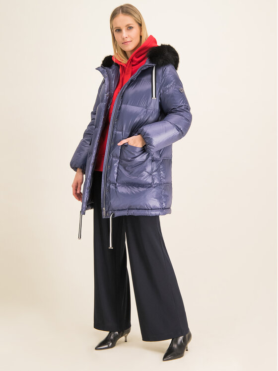 Giubbotto piumino 92020 Blu scuro Relaxed Fit