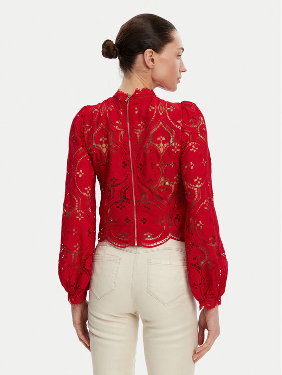 Morgan Morgan Bluza 251-OMBRE Rdeča Regular Fit