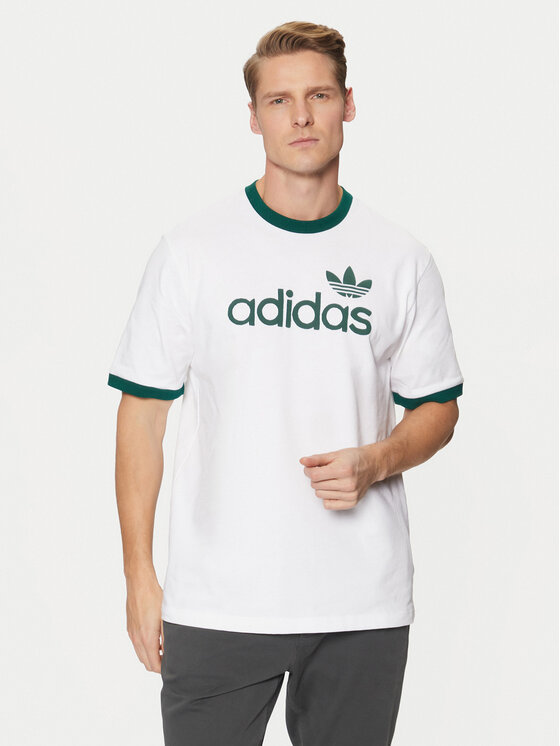 adidas adidas T-särk Simple JC8371 Valge Regular Fit