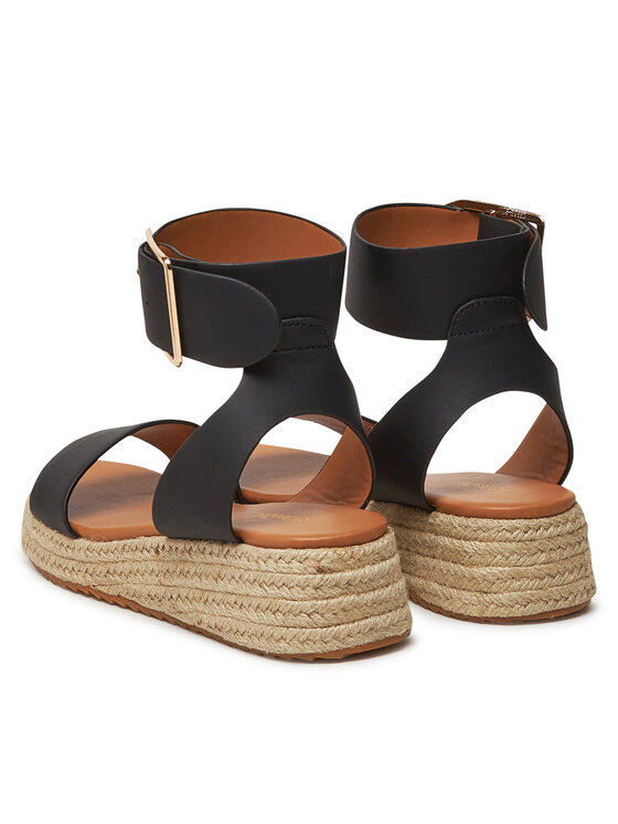 DeeZee DeeZee Espadrilky QS276-1 Černá