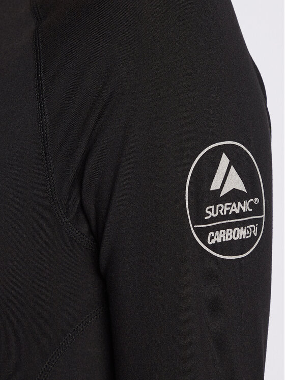 Surfanic Surfanic Bielizna termoaktywna górna Cozy Crewneck SWX2601 Czarny