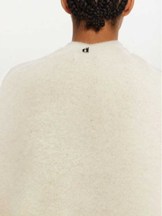 Dixie Dixie Kardigan M277K007A Bílá Relaxed Fit