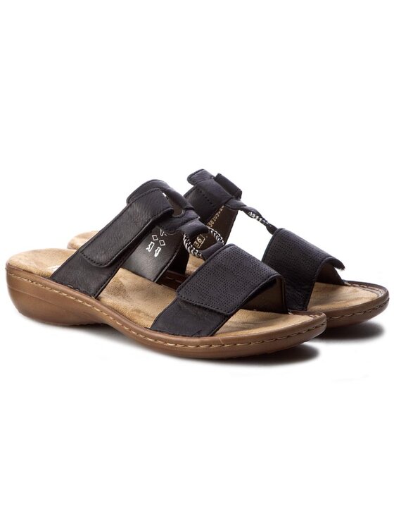 Rieker Rieker Šlepetės 60885-00 Juoda