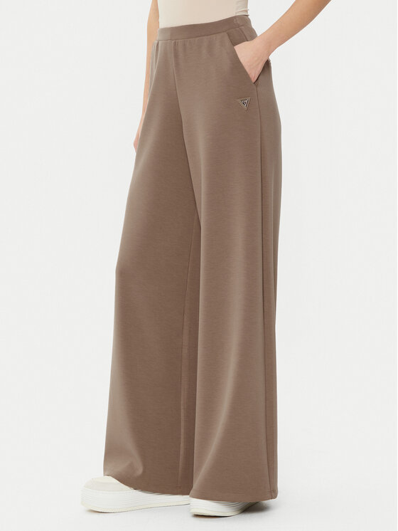 Guess Guess Pantaloni di tessuto V4YB07 KCAY2 Marrone Regular Fit