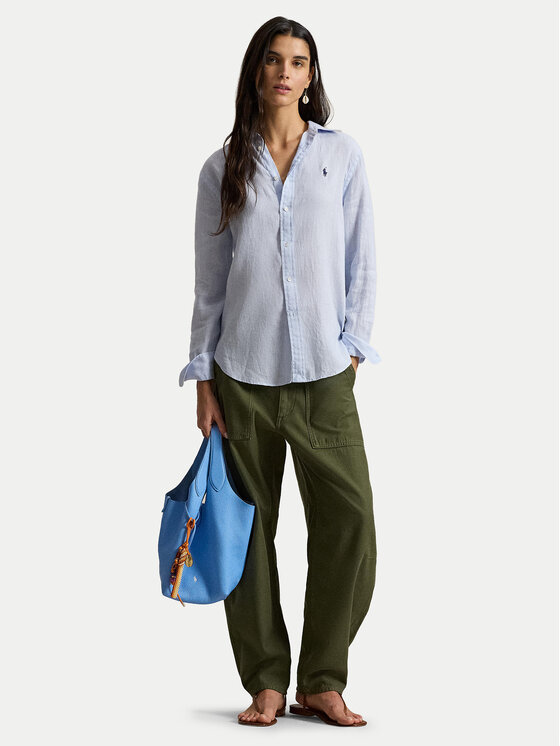 Polo Ralph Lauren Polo Ralph Lauren Košile 211970730503 Světle modrá Classic Fit