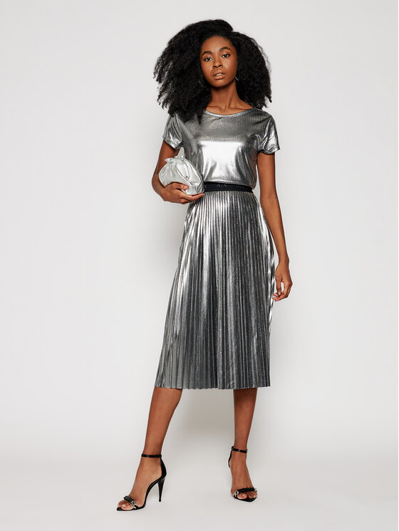 Armani Exchange Abito da cocktail 3KYA70 YJ4HZ 5962 Argento Regular Fit