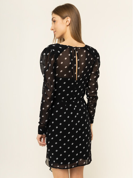 Guess Guess Лятна рокля W01K74 WCLS0 Черен Slim Fit