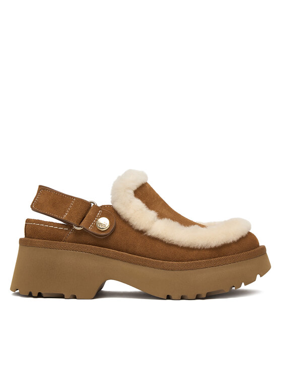Ugg Ugg Чехли W Esmee Clog 1173331 Кафяв