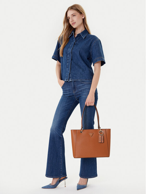 Guess Guess Geantă Noelle II HWZG96 72250 Maro