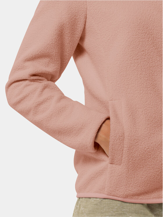 Jack Wolfskin Jack Wolfskin Polár kabát Light Curl 1711521 Rózsaszín Regular Fit