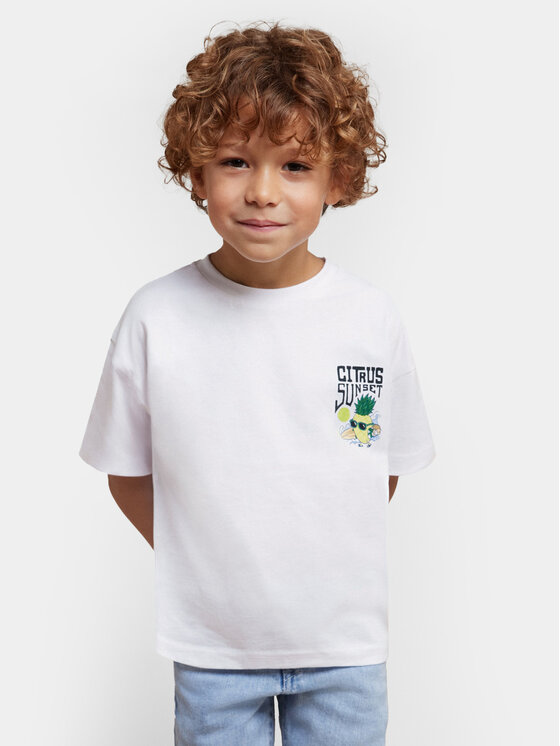 Mayoral Tricou 3023 Alb Regular Fit