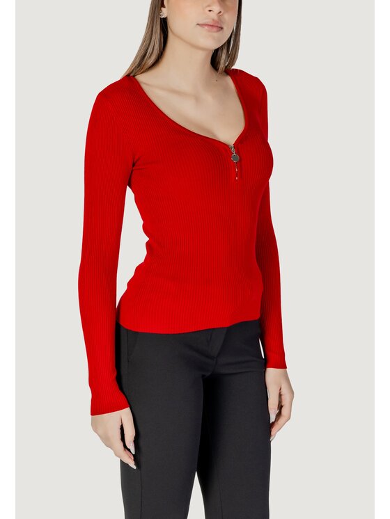 Morgan De Toi Morgan De Toi Maglione 232-MBANZA Rosso Regular Fit
