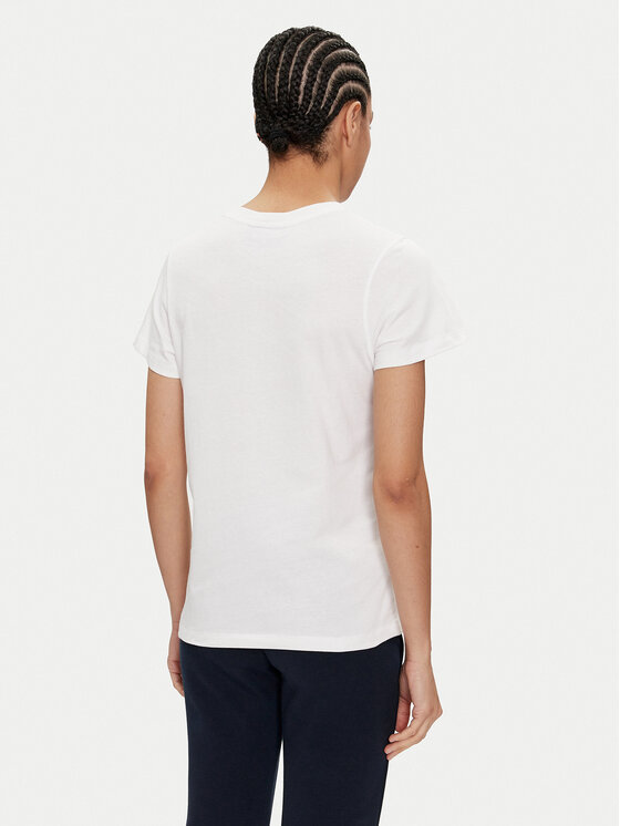 Helly Hansen Helly Hansen T-Shirt W Core Graphic T-Shirt 54080 Biały Regular Fit