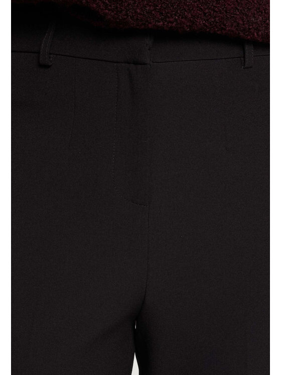 Morgan De Toi Morgan De Toi Pantaloni chino 242-POYA.F Nero Casual Fit