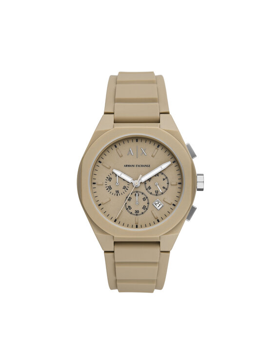 Armani Exchange Pulkstenis Rafael AX4162 Bēšs