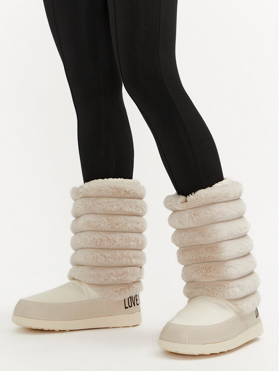 LOVE MOSCHINO LOVE MOSCHINO Sniego batai JA24312G0LISH120 Écru