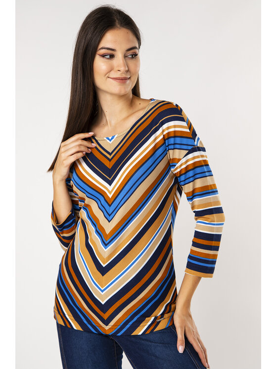 QUIOSQUE QUIOSQUE Halenka JAKI BLOUSE Barevná Regular Fit