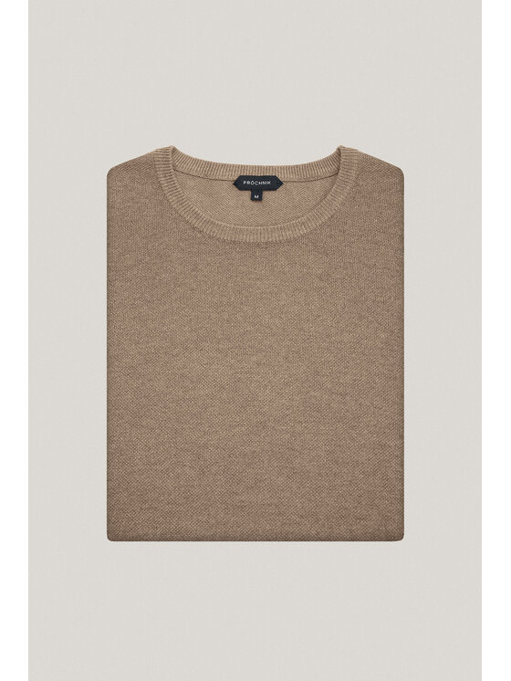 Próchnik Próchnik Sweter PM16 SW073225000065 Beżowy Regular Fit