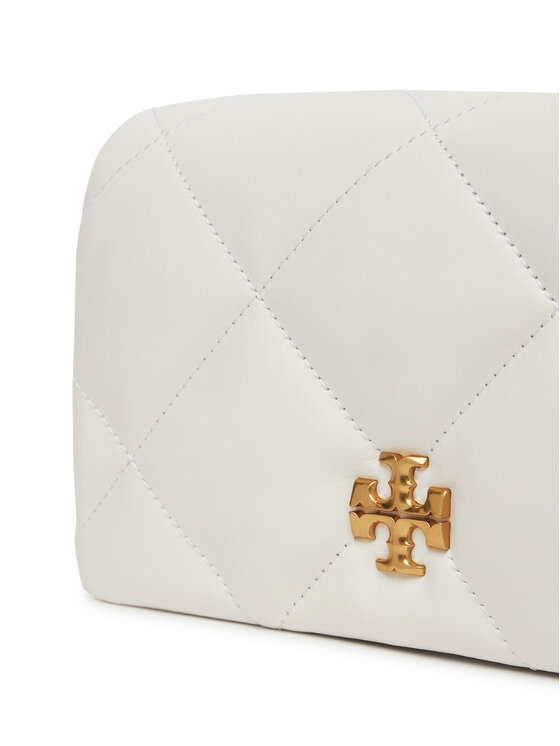 Tory Burch Tory Burch Borsetta Kira iamond Quilt Chain Wallet 158624 Bianco